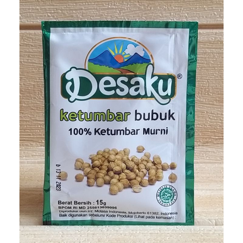 

Ketumbar Desaku Ketumbar Bubuk Murni Original Merk Desaku Sachet