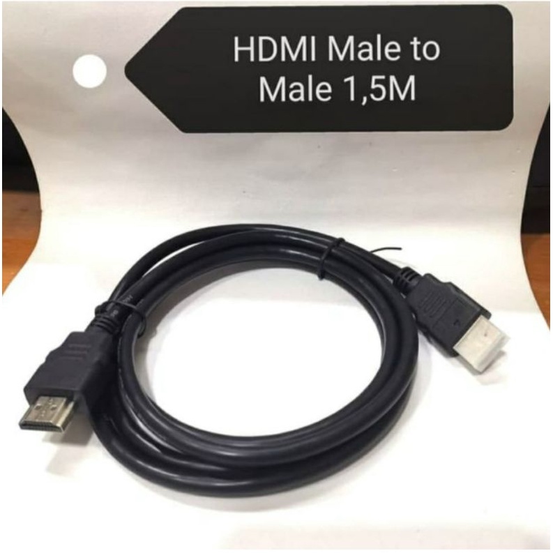KABEL HDMI MALE TO MALE 1.5M HDMI TO HDMI KABEL HDMI 3M / KABEL HDMI 5M CABLE yang kamu cari disini