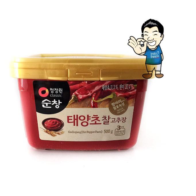 

✲ Daesang Sunchang Gochujang- Cabe Pasta Korea- Hot Pepper Paste 500g ♪