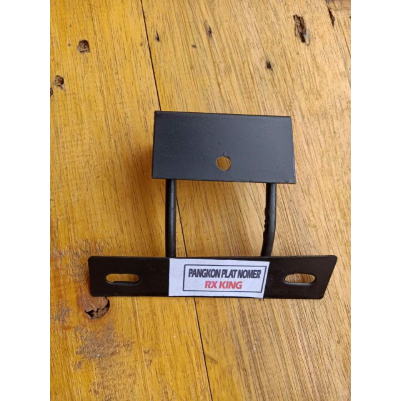 cod Pangkon plat nomor RX King RXK RXZ RX spesial yamaha besi hitam pangkon lampu strobo rx king rxs