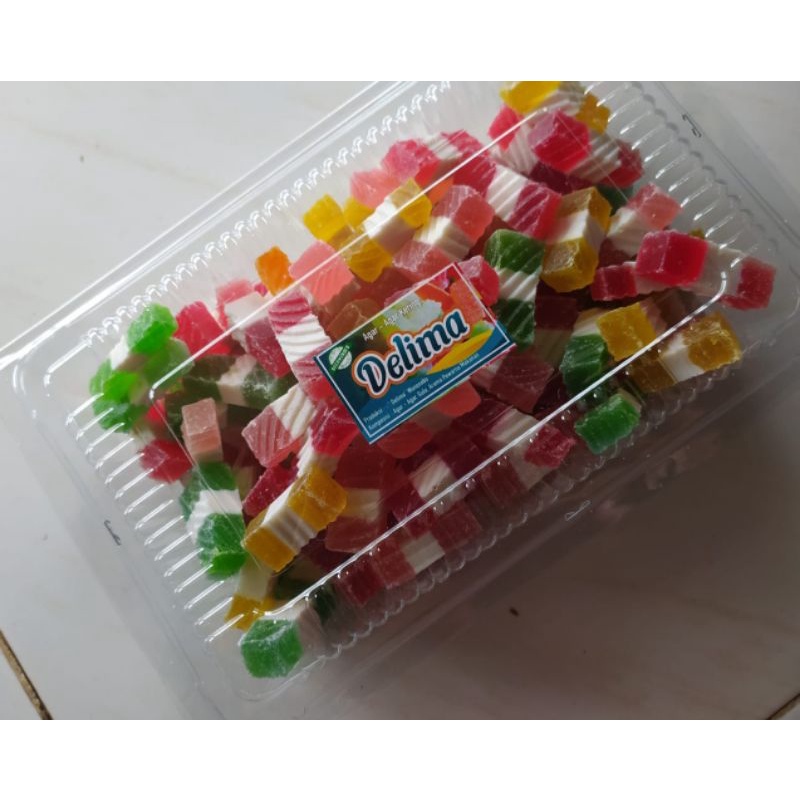 

Agar" kering pelangi kemasan 500gr