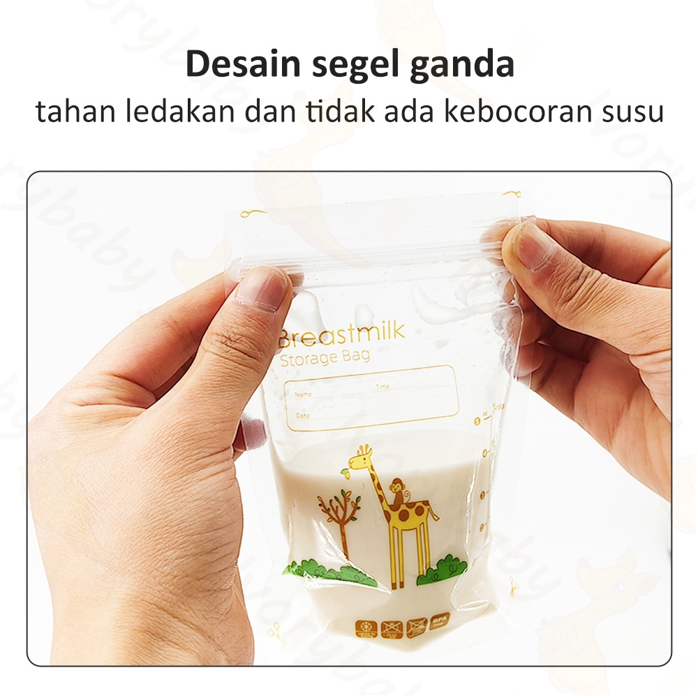 Ivorybaby Kantong asi 150ml isi 30 pcs Kantung plastik asi Breast milk storage bag Kantung asi