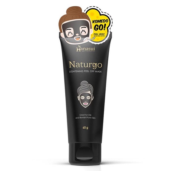 Masker Hanasui Lightening Peel Off Mask 60 gr