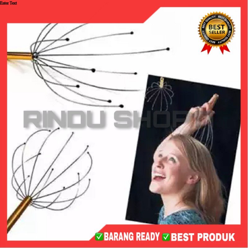 (RS)Alat Pijat Kepala Bokoma Massage Tanpa Listrik Healthy Head Manual Relaxing Anti Sakit Kepala Pusing