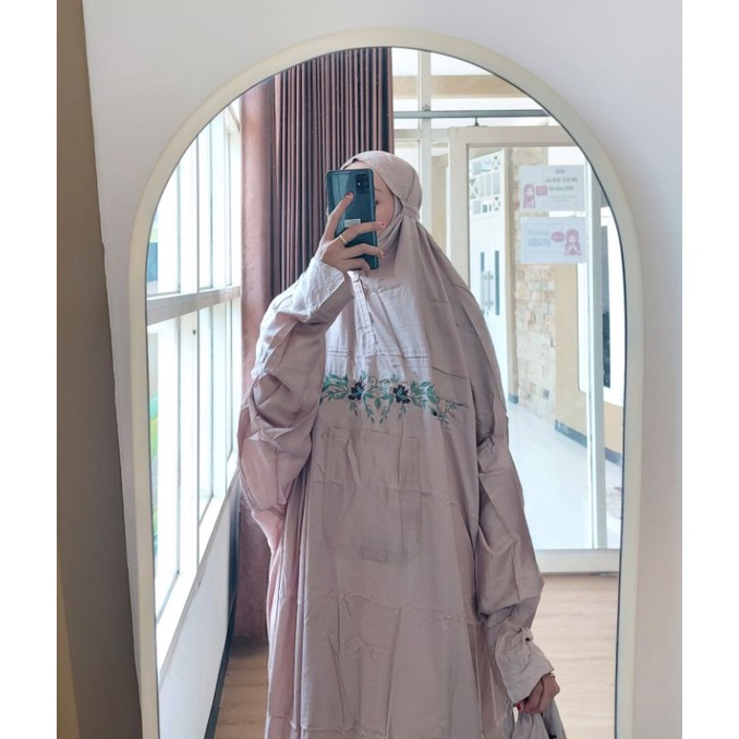 Mukenah hadromaut  bordir