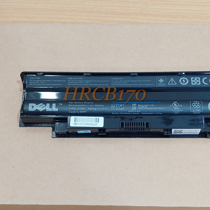 Battery Baterai For Dell Inspiron N5040 N3010 N4010 N4050 Series -HRCB