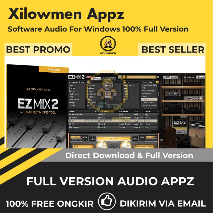 [Full Version] Toontrack EZmix Pro Lifetime Audio Software WIN OS