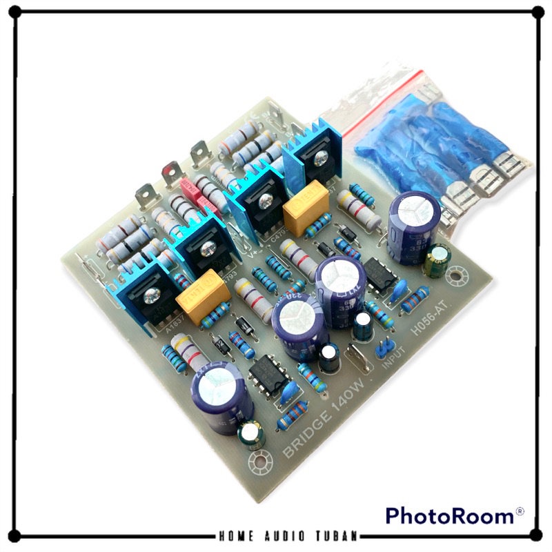Kit Driver Amplifier OCL 140W BTL BRIDGE pcb fiber fr4
