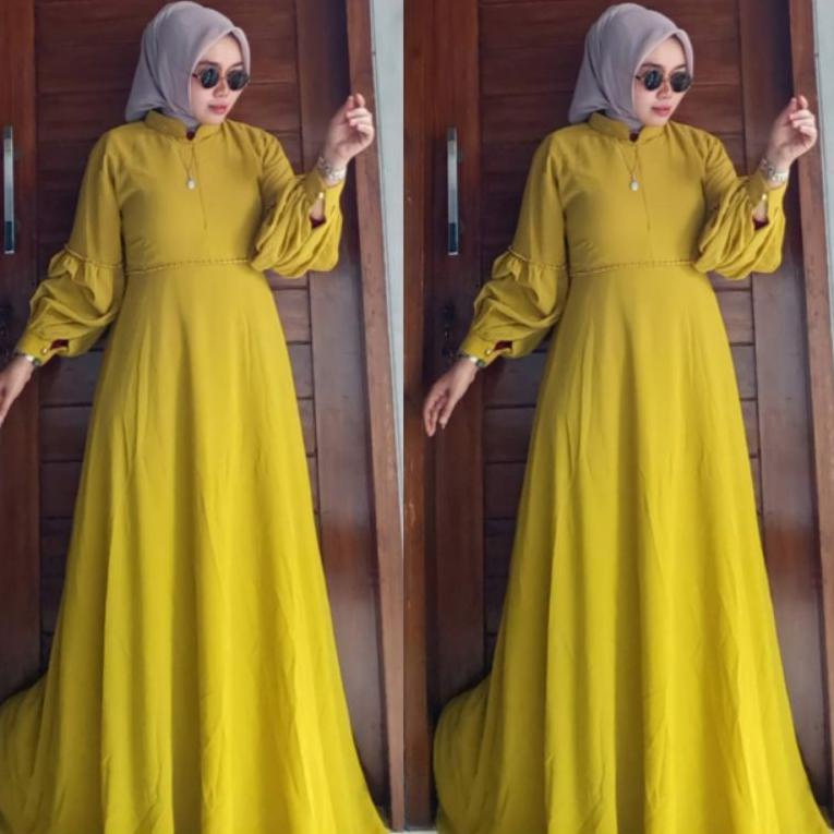 SALE TERBATAS Nabila dress/BAKARA dress/gamis pesta/gamis seruty/gamis mewah/gamis terbaru/Nabila dr