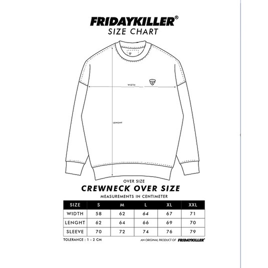 SWEATER FRIDAY KILLER | BASIC OS ACID CREWNECK