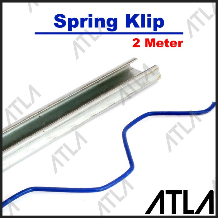 

Spring 2 Meter Clip Alat Penjepit Plastik UV Plastic Greenhouse MG014
