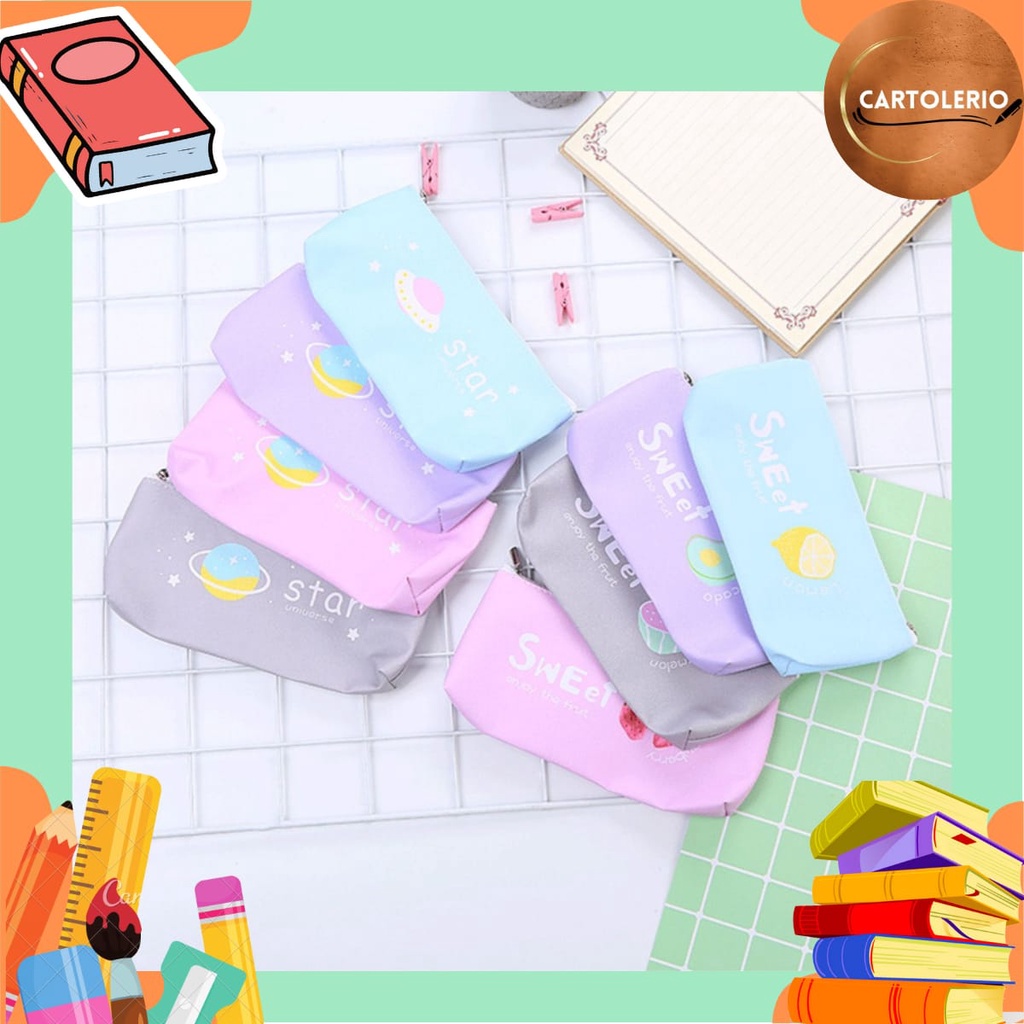

Kotak Pensil Bermotif Star & Sweet SK0029