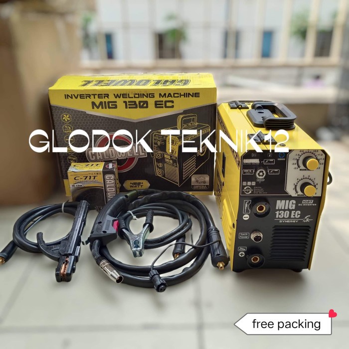 Terlaris Mesin Las Caldwell Mig 130 G / Trafo Las Caldwell Migi Mig 130 Gasless