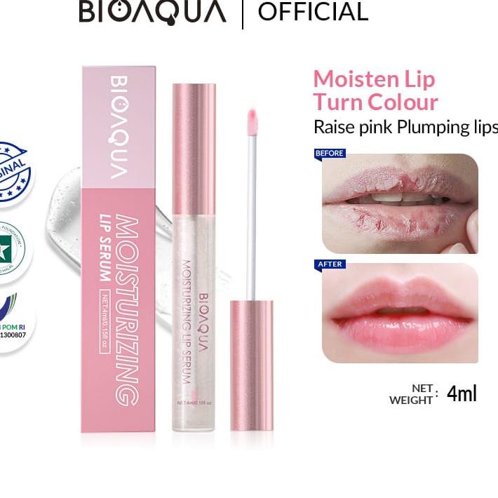 ✫ BIOAQUA Lip Serum 4ml Moisturizing Pelembab bibir  ❆