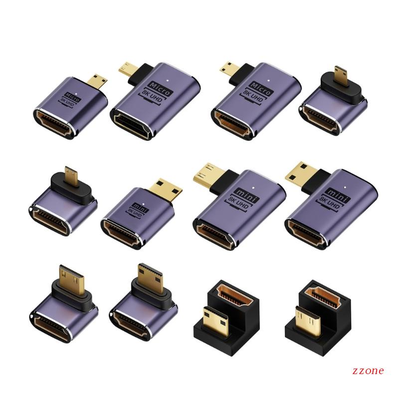 Zzz Konverter Kabel Video Tipe-C Ke Konektor High Definition Untuk Ponsel Tablet USB-C Adapter Connector