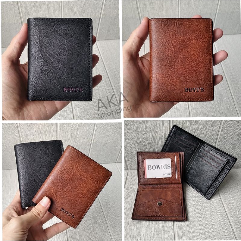 [DPK DV01] Dompet Pendek Lipat Vertical Pria ORIGINAL BRANDED