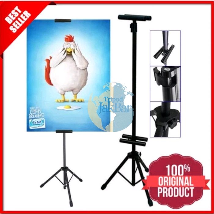 

[[JNT COD]] TRIPOD STAND BANNER POSTER DISPLAY