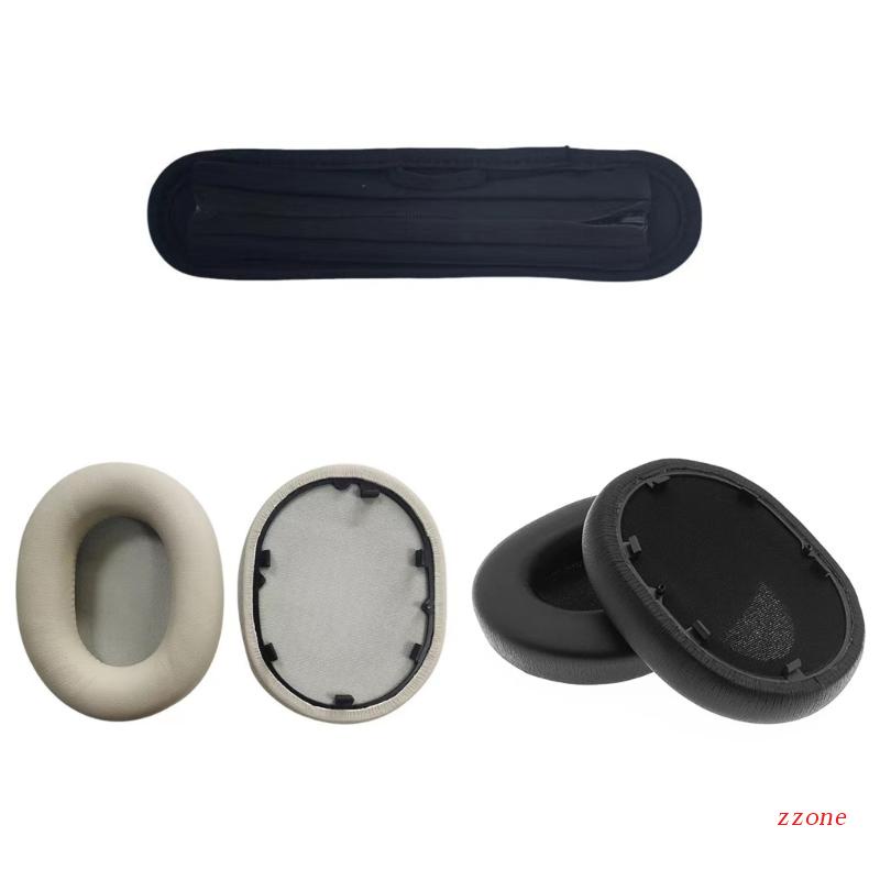 Zzz Bantalan Telinga Headphone Untuk WH-1000XM5 Headset Earcups Earpad Headband Pad Cushion