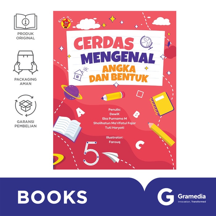 

Cerdas Mengenal Angka Dan Bentuk