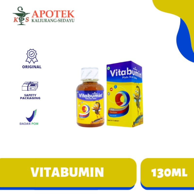 

Vitabumin Madu Ikan Gabus 130ml