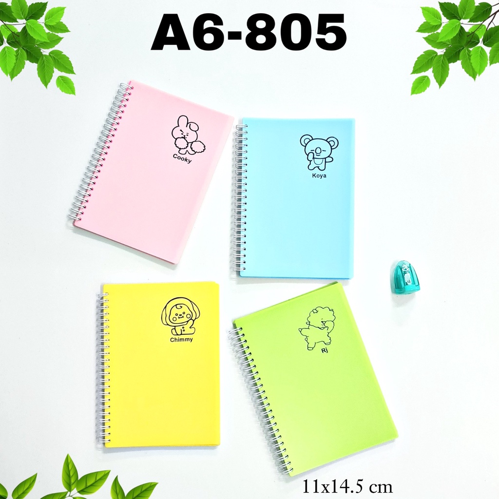 

Buku Tulis Spiral Gasta Biasa Cover Plastik A6-80 / Notebook / Buku Catatan