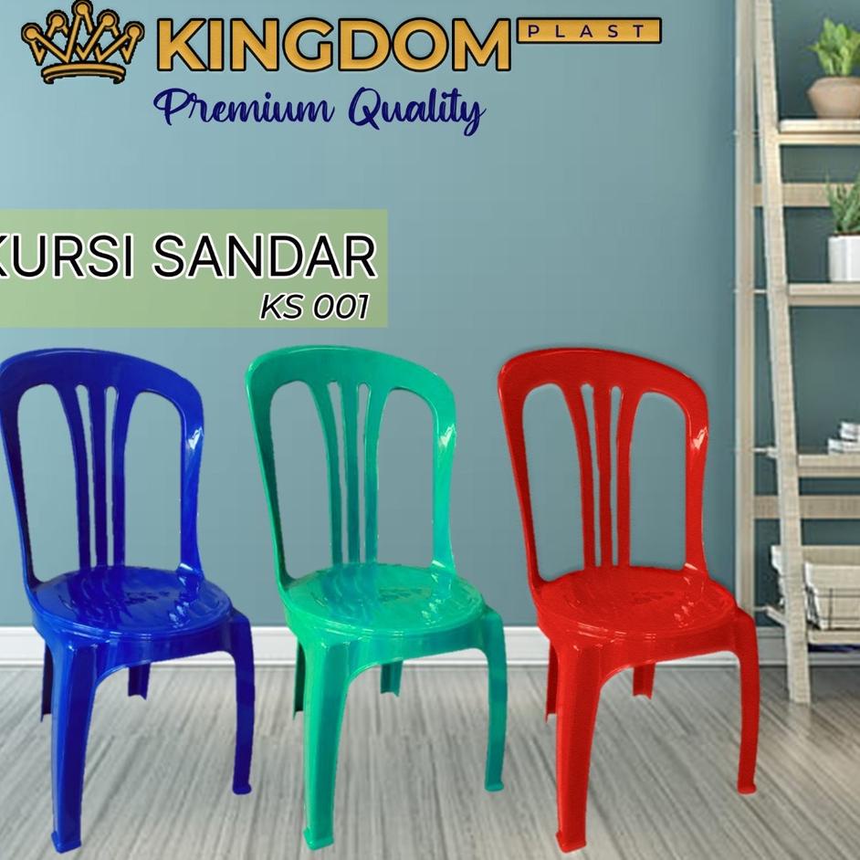 ◊ kursi / bangku plastik sender kursi sandaran plastik KUAT DAN KOKOH KURSI SANDAR KINGDOM ✬