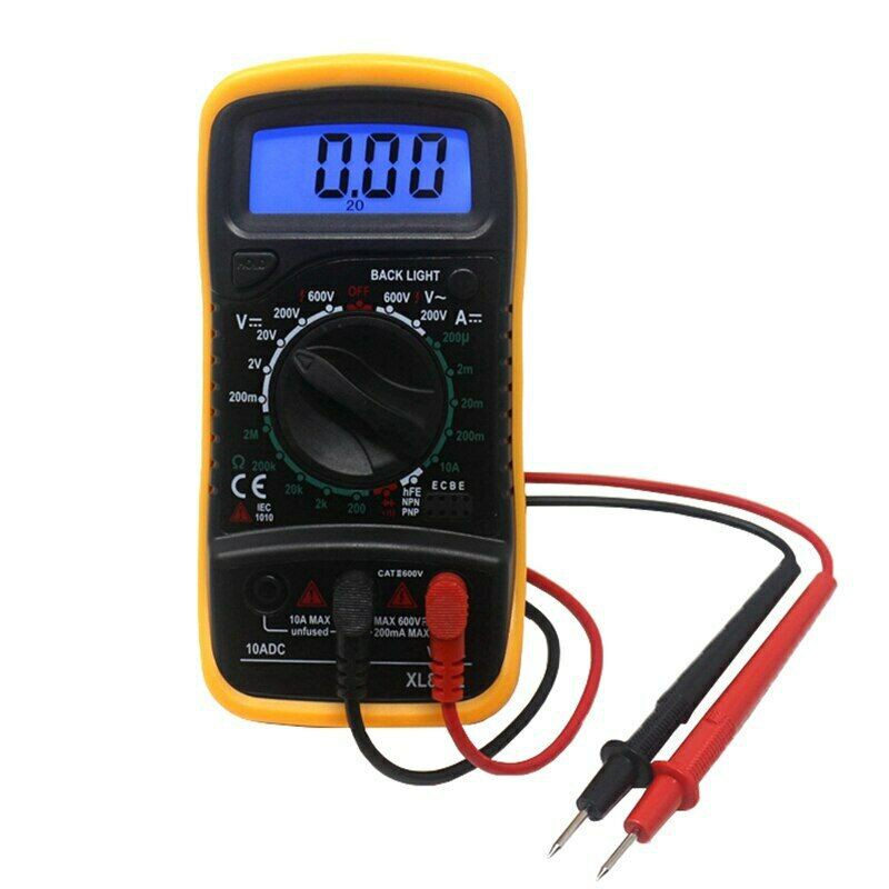 Multimeter Multi Meter Multitester Multi Tester Digital Mini Digital Multimeter AC/DC Voltage Tester