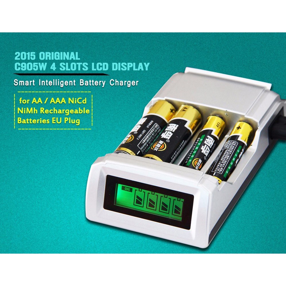 Charger Baterai AAA Charger Baterai AA Ces Baterai 4 Slot Charger Baterai 4 Slot A2 AA atau A3 AAA C
