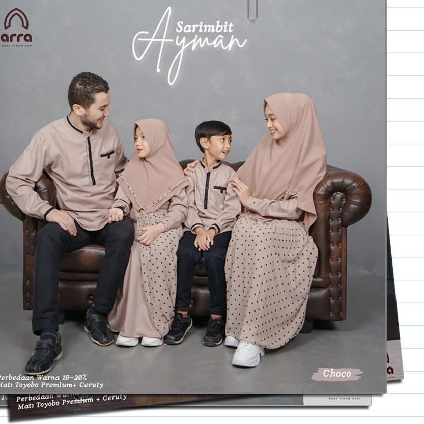 ❀ Sarimbit Gamis Fashion Muslim Baju Kapelan Couple Family Pasangan Keluarga ●