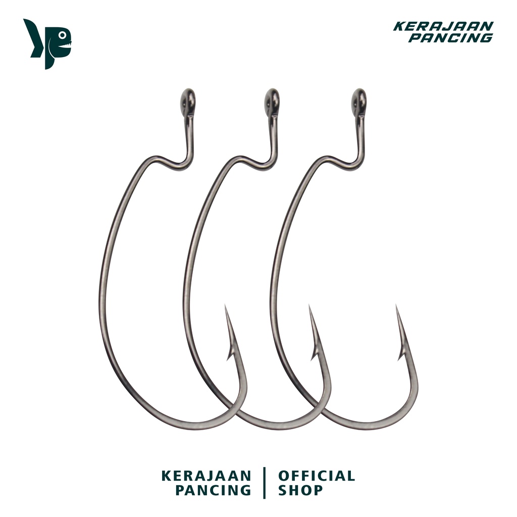 KERAJAAN PANCING - Kail Pancing SOFT LURE Premium Warna Silver isi 3pcs dan 2Pcs/pack Kail Pancing B
