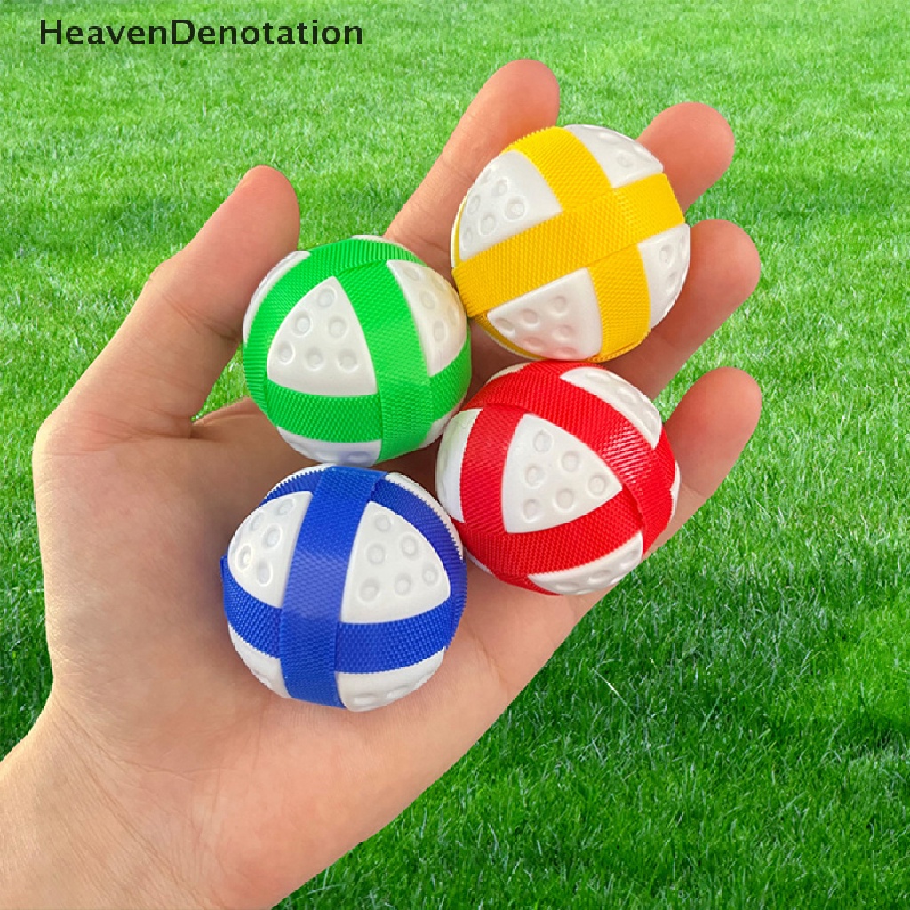 [HeavenDenotation] 10 Pcs Anak Sucker Sticky Ball Mainan Olahraga Luar Ruangan Menangkap Bola Game Set Lempar Mainan HDV