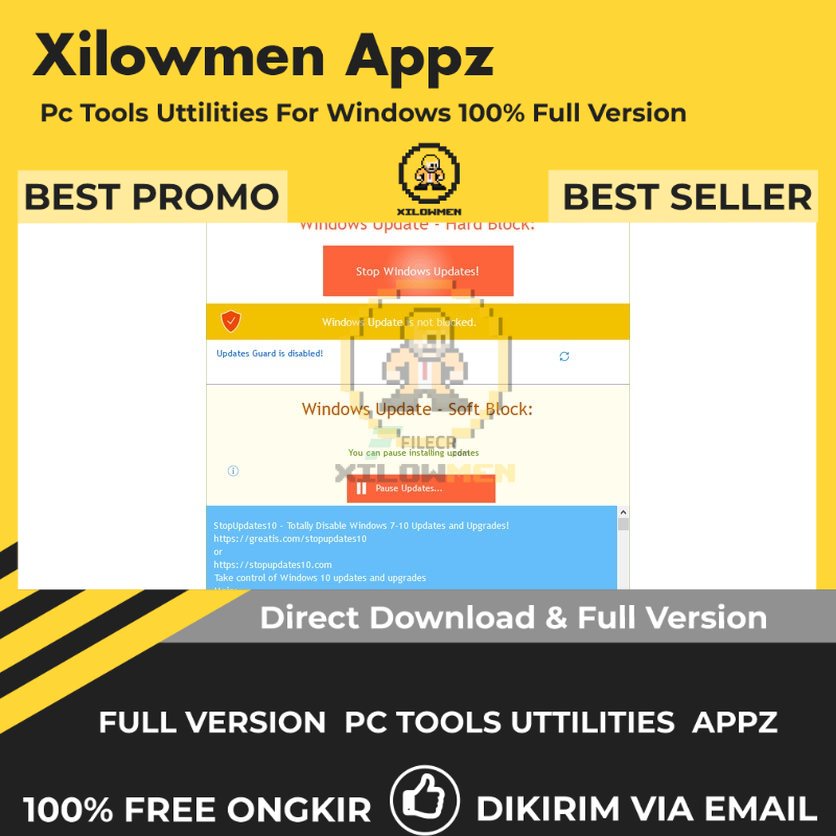 [Full Version] StopUpdates10 Pro PC Tools Software Utilities Lifetime Win OS