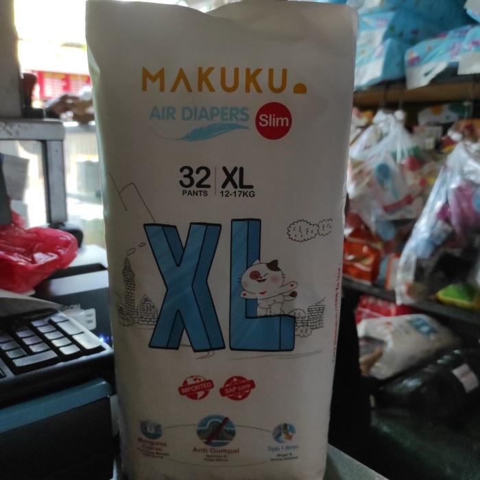 Diaper Makuku Air Diapers Slim Xl