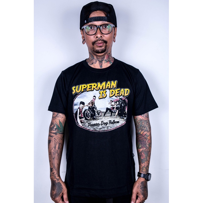 SID MERCH | POPIESDA BLK 100% Original Kaos Boxy Fit T Shirt