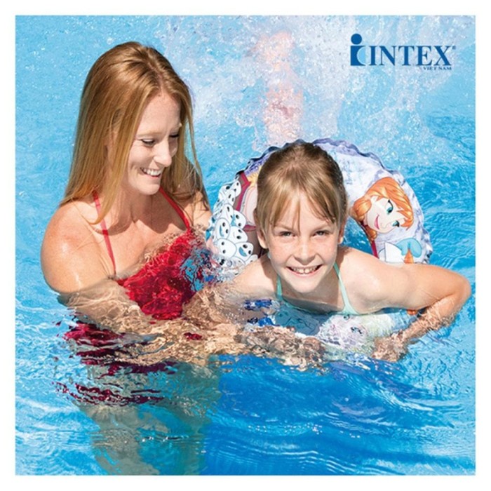 Pelampung Ban Pelampung Renang Anak Frozen Swim Ring Intex 56201
