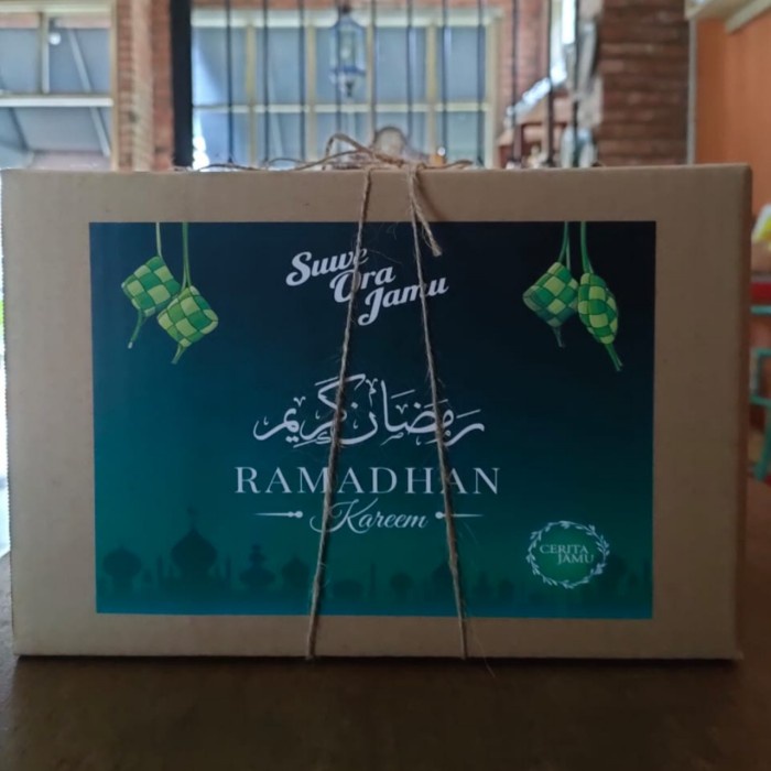 

Box Packaging untuk Hampers Lebaran - Box 12 botol