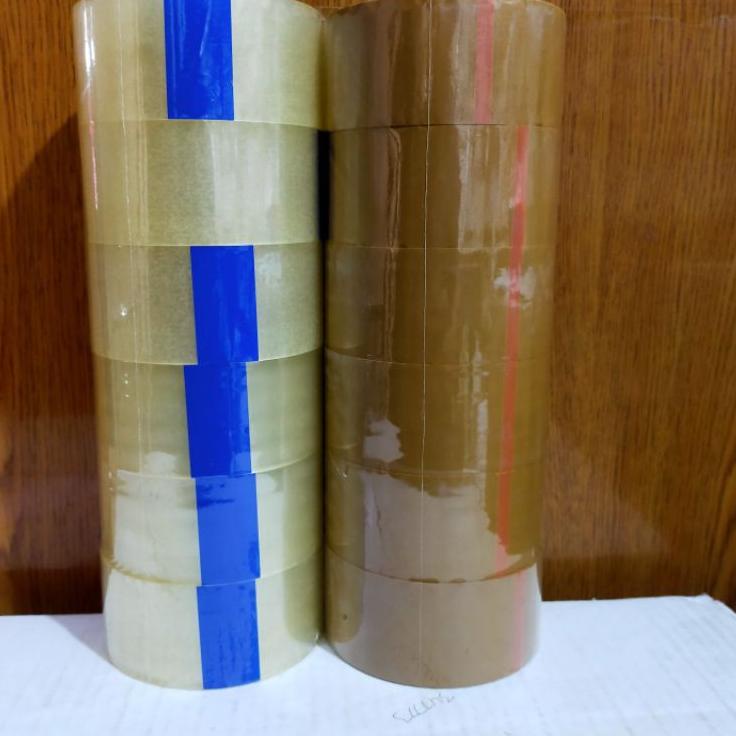 

Specia Sale lakban bening/coklat 2 inci(1 roll isi 6) lakban perekat isolasi