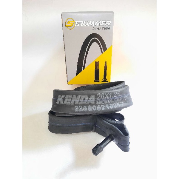 BAN DALAM SEPEDA KENDA STRUMMER 26"  26x1.25 AV , 26x1.50/1.75 AV , 26x1.50/1.75 FV , 26x2.125 AV , 