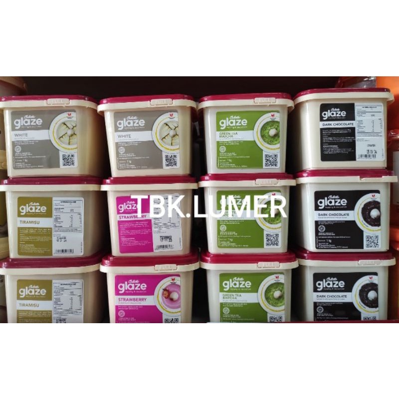 

COLATTA GLAZE 1KG/coklat dark/white/susu/matcha/greentea/strawberry/tiramisu