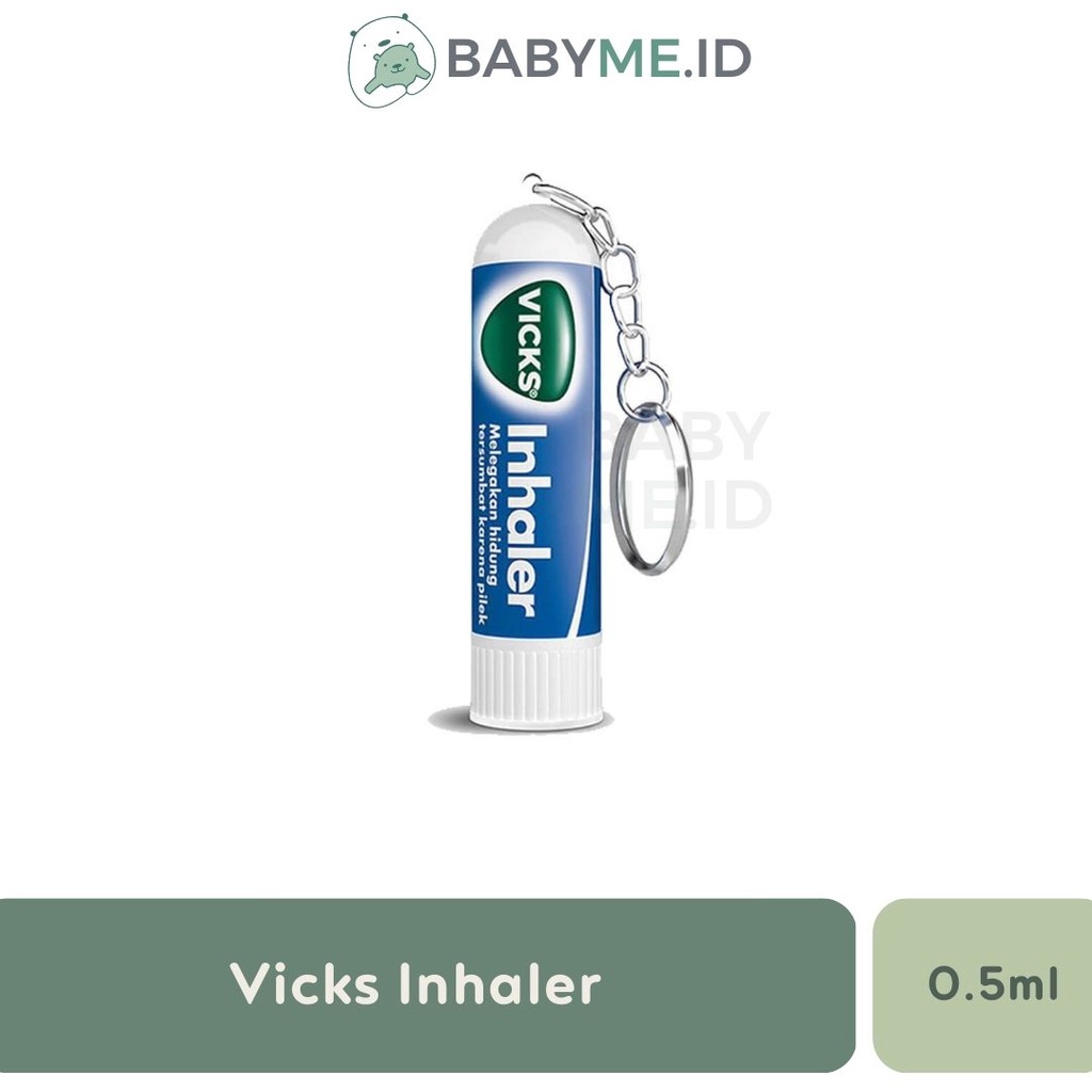 Vicks Inhaler 0.5 Melegakan Hidung Tersumbat