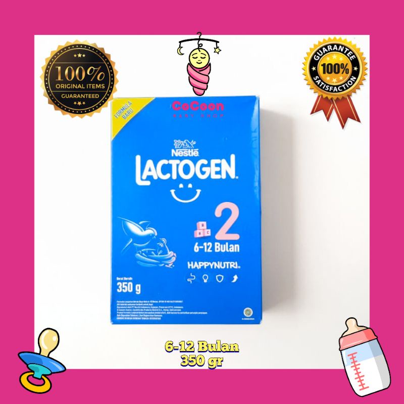 Susu Formula Bayi Lactogen 2 6-12 Bulan 350 gr 350g