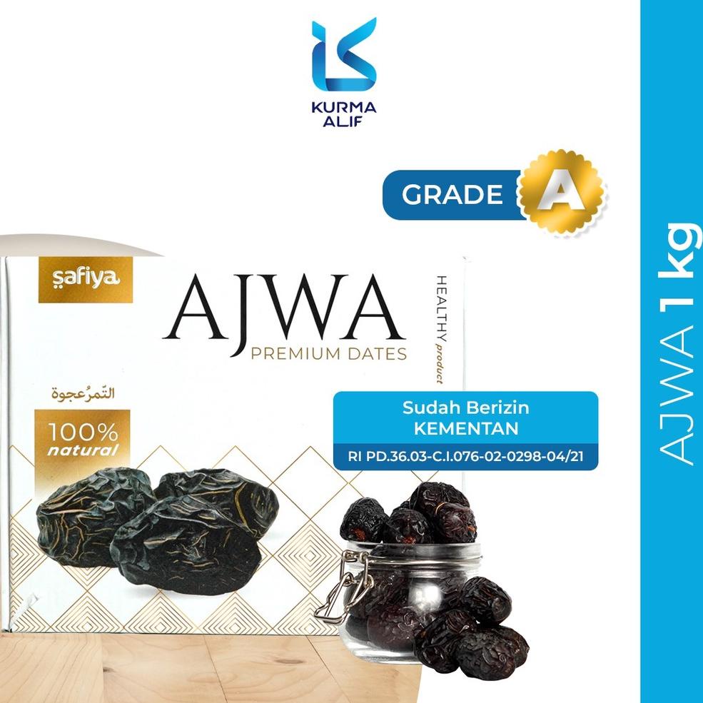 

9.9 BRANDS FESTIVAL Kurma Ajwa Super Kurma Nabi 1 Kg Asli Madinah