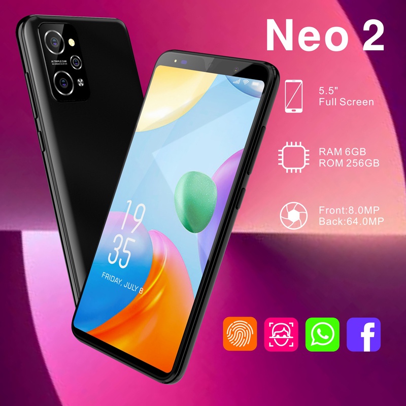 NEO 2S MAX Ram6GB+Rom128GB 5.5 inci 4G/5G hp 5g hp murah cuci gudang di bawah 1 juta  PROMO CUCI GUDANG  kredit hp cicilan murah  Smartphone Android Pengiriman lokal Ready stock hp murah cod hp gaming Pstore handphone murah