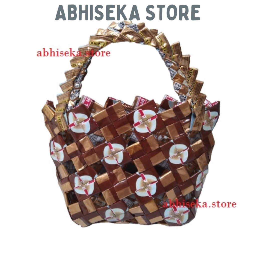 Tas HP dari Bungkus Kopi Kerajinan Tangan Unik - Toko Abhi