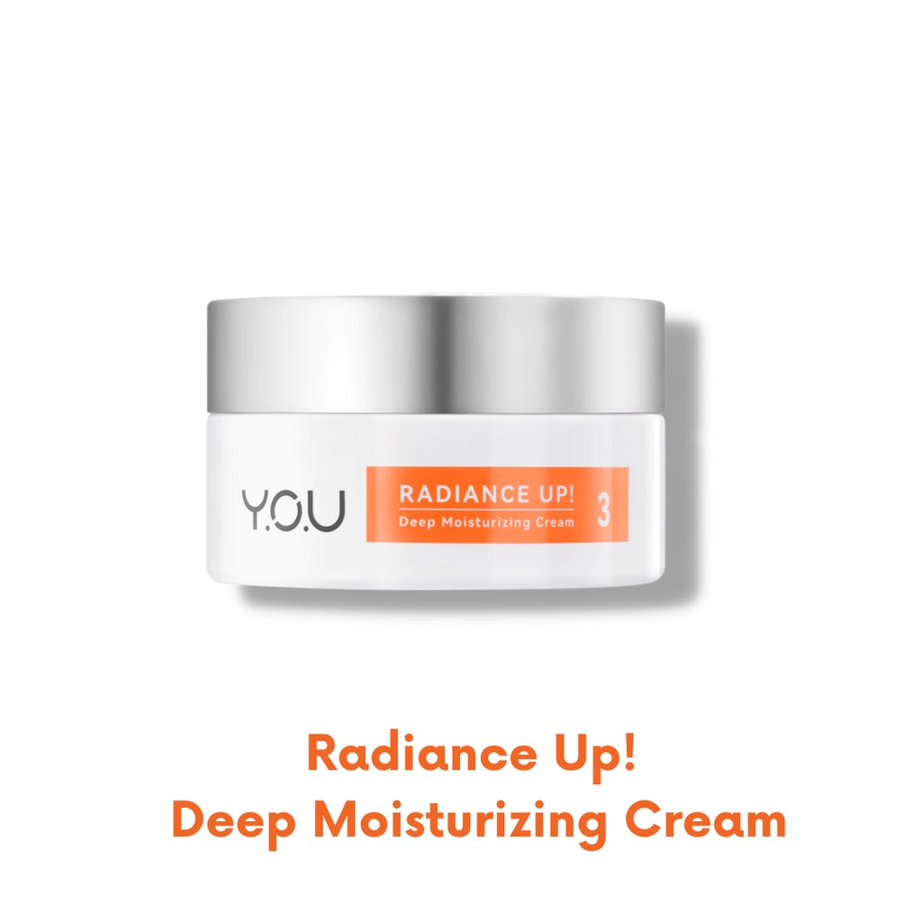 YOU Radiance Up! Pure CICA Essence Antioxidant Serum Deep Moisturizing Cream Y.O.U