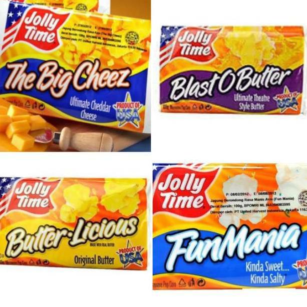 

qts-41 JollyTime PopCorn - Mix n Match. Jolly Time PopCorn Product Of USA Satu-satunya