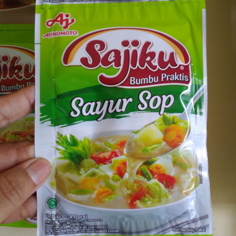

Sajiku Bumbu Instan Sayur Sop