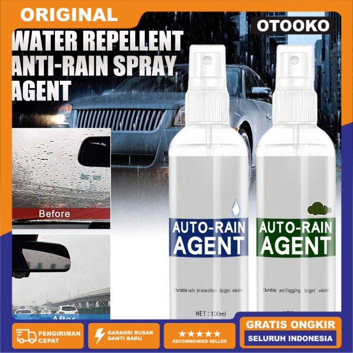 Spray Anti Embun Hujan Air Fog Rain Agent Kaca Helm Spion Mobil 100ml