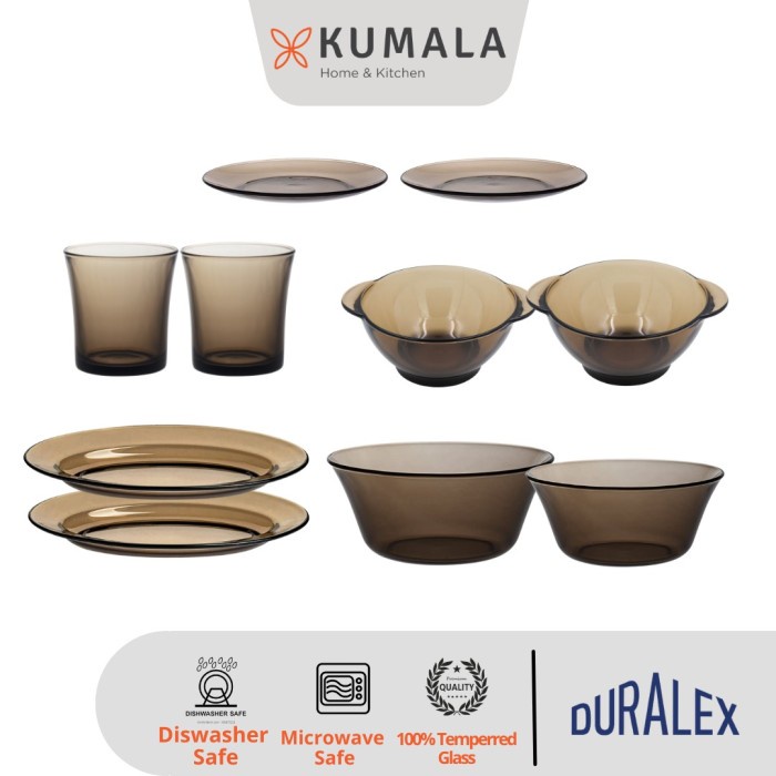 

Duralex Creole Parcel Lebaran Set - Piring Makan Mangkok Gelas Cantik