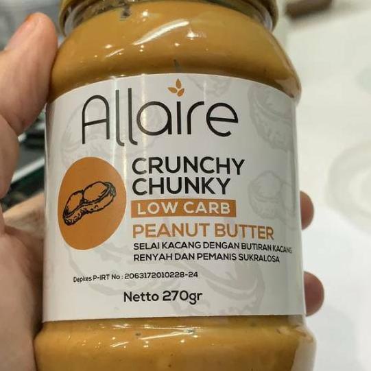 

✮ Ketobetic crunchy chuncky Peanut Butter Sugar free ( diet keto / ) ❂